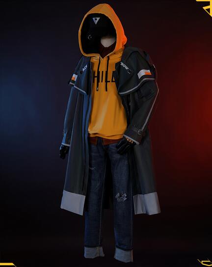 Honor of Kings Liu Bei Cosplay Time Difference Lover Costumes Daily Trench Sets