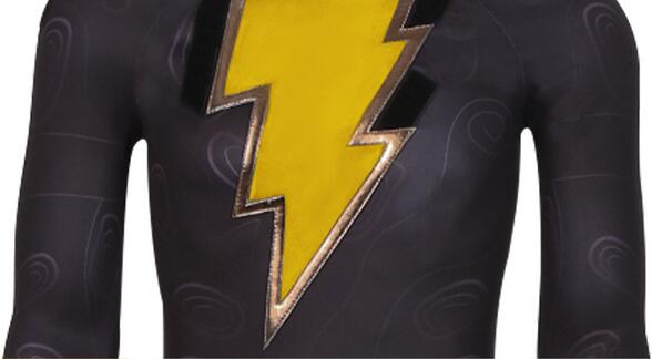 Black Adam Cosplay Costume Halloween Costume Sets Cape Bodysuit Halloween Costumes for Men Movie Cosplay