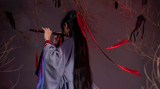 DokiDoki-SR Dao Mo To Shi Cosplay Yiling Patriarch Ver Wei Wu Xian Cosplay Costume Men Wei Wuxian Mo Dao Zu Shi Yiling Patriarch