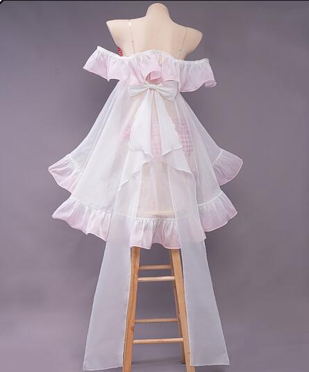 Game Arknights Eyjafjalla Cosplay Swimsuit Costume Summer Flower Cosplay Costume Cute Swimwear