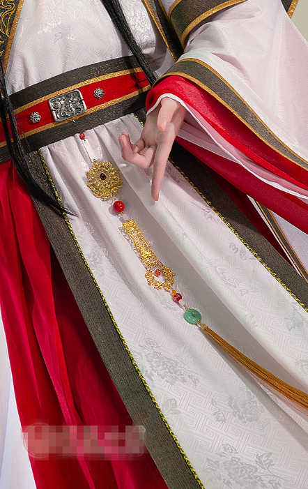 COS-HoHo Anime Heaven Official's Blessing XieLian Tian Guan Ci Fu Xie Lian Ancient Gorgeous Uniform Cosplay Costume Men Suit