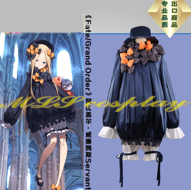 Hot Game Fate/Grand Order Servant Abigail Williams Cosplay Costume Custom Made Beautiful Clothing