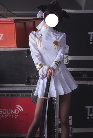 Monenjoy Azur Lane IJN Takao Cosplay Costume Heavy Cruiser Sakura Empire Cos Suit