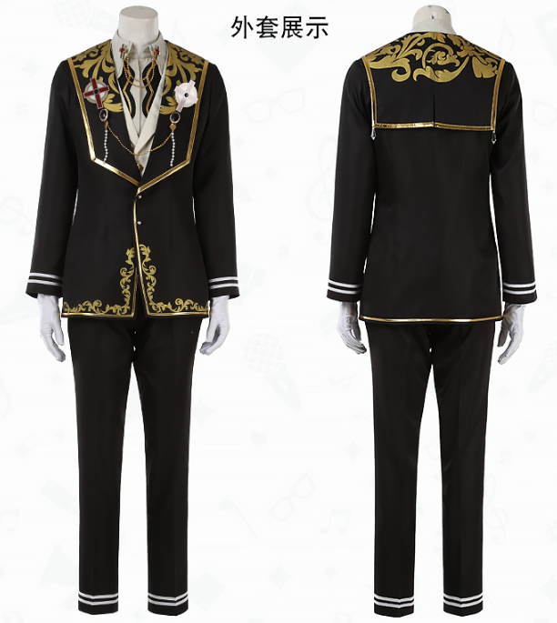 Game Ensemble Stars Cosplay Costume Quiet Prayer Kazehaya Tatsumi Cosplay Suit Full Set Halloween Carnival Uniforms Custom Made