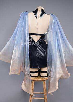 Maid Eula Costume Exclusive Game Genshin Impact Cosplay Eula Maid Dress Costume Halloween Carnival Outfit