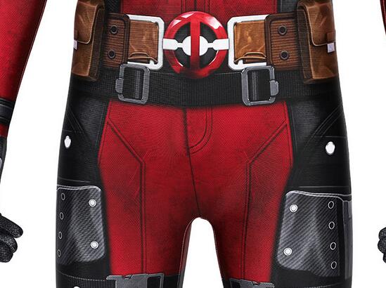 Deadpool Cosplay Costume Adult Tights Wade Winston Wilson Cosplay Stretch Jumpsuit Cosplay Halloween Superhero Costume