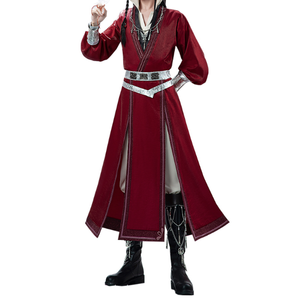 COSLEE Anime Heaven Official's Blessing Hua Cheng Tian Guan Ci Fu Huacheng Cosplay Costume Chinese Ancientry Halloween Party