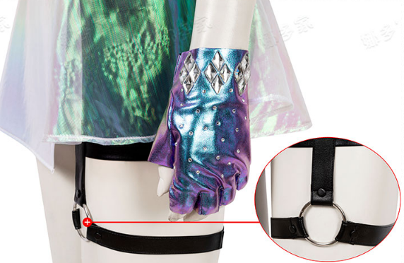 Game LOL Ahri Cosplay Costume Game League of Legends K/DA Cosplay The Nine-Tailed Fox All Out LOL KDA Outfits Skirt for women