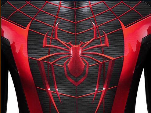 Spiderman Cosplay Costume Miles Morales Cosplay 3D Print Bodysuit Game PS5 Spider Man Superhero Costume Halloween Set