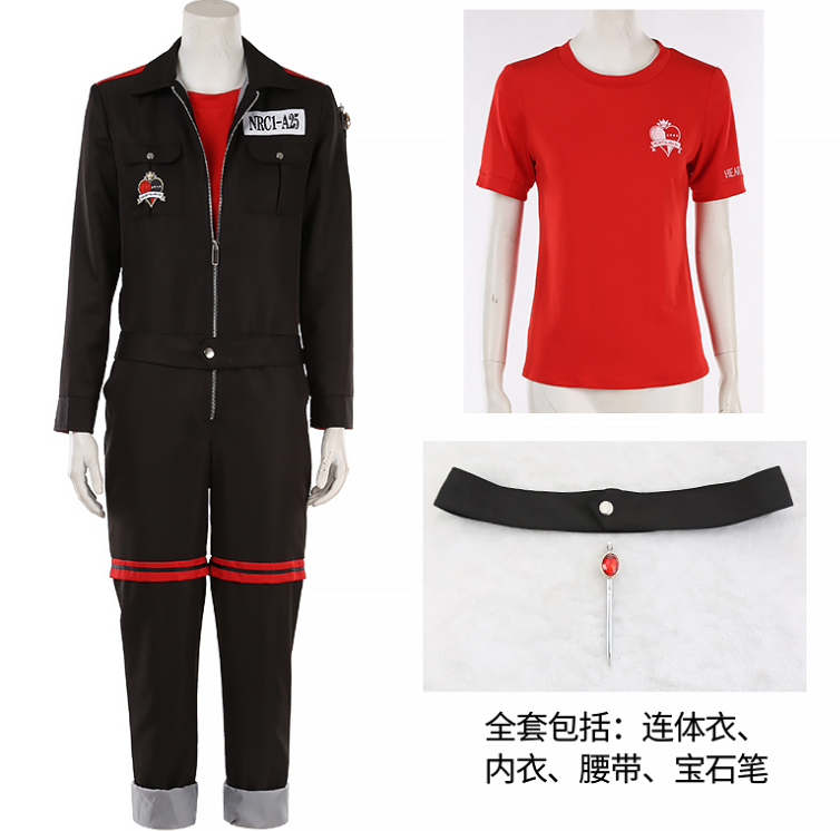 Game Twisted Wonderland HEARTSLABYUL ACE Leona Cosplay Costume Fancy Gem Suit Halloween Carnival Uniforms Custom Made