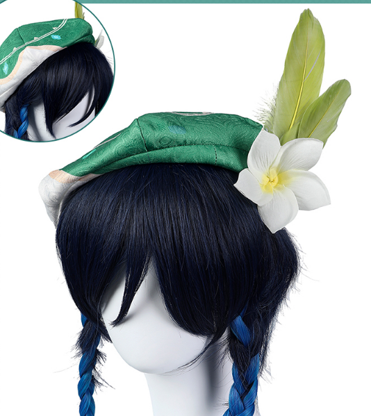 In Stock Game Genshin Impact Venti Cosplay Costume Carnival Halloween Outfit Women Suit Venti Costumes Role Play Lolita Clothing