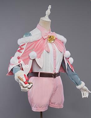 Genshin Impact Fanart Cosplay Venti Cosplay Costume Cute Bunny Outifit Cosplay Outfit