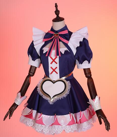 Honor of Kings Da Ji Cosplay Costumes Epic Skin Maid Coffee Cos Sets