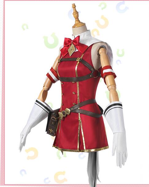 Uma Musume Pretty Gold Ship Cosplay Costume With Tail Halloween