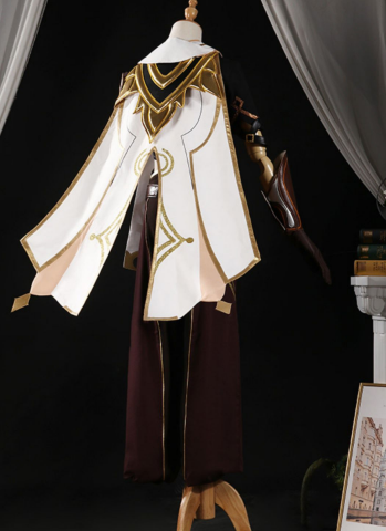 Genshin Impact Traveler Kong Cosplay Costume Man Christmas Cosplay Uniforms Top+Pants