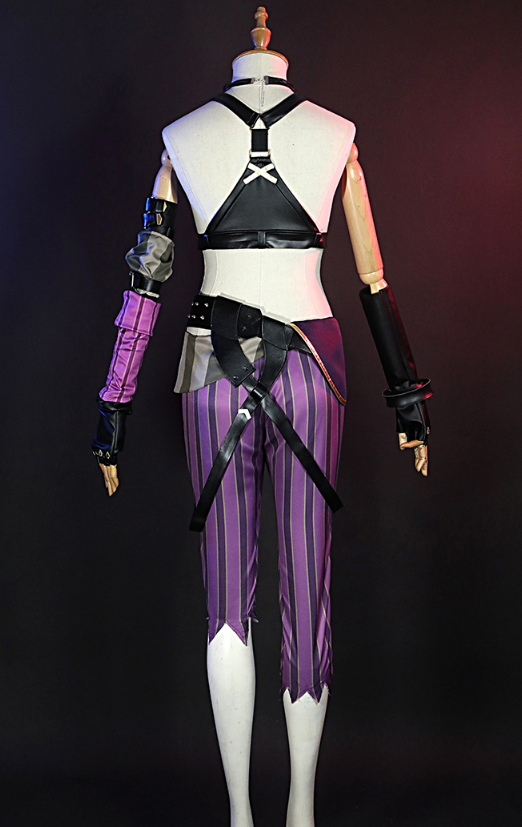 League of Legends Game Cosplay Jinx Cosplay Costume Arcane LOL League of Legends Game Cosplay Jinx