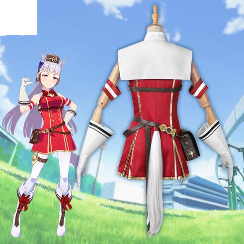 Uma Musume Pretty Gold Ship Cosplay Costume With Tail Halloween
