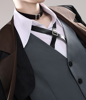 Anime Bungo Stray Dogs Cosplay Nakahara Chuya Cosplay Costume Uniform Anime Bungo Stray Dogs Nakahara Chuya