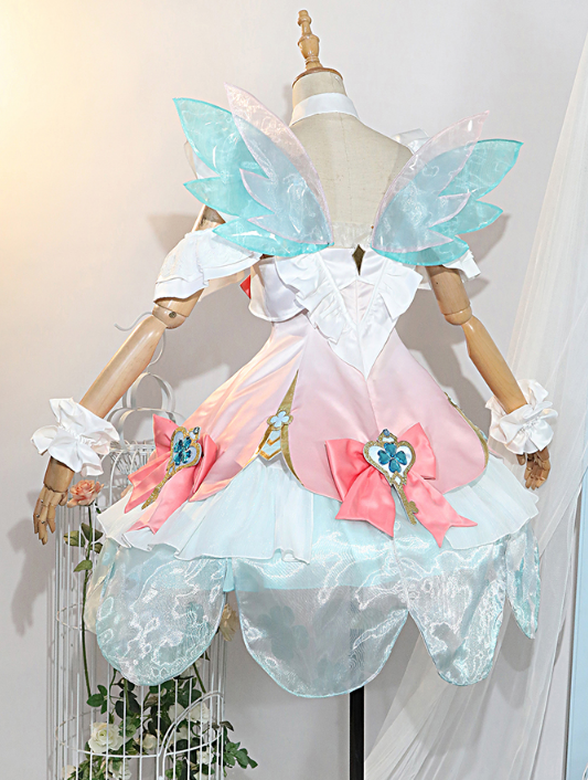 Honor Of Kings Yao Magical Girl Four-leaf Clover Prayer Cosplay Costume Female Cosplay Props Performance Party Birthday Gift