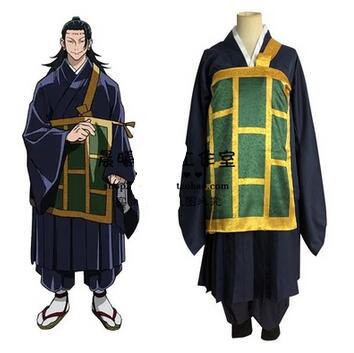 Anime Jujutsu Kaisen Cosplay Costumes Geto Suguru school uniforms kimono Black Blue costumes for Women Men
