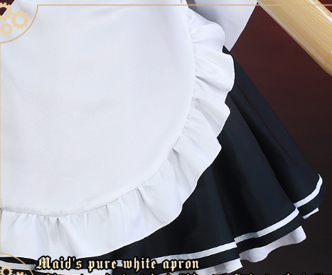 Anime Date A Live Cosplay Tokisaki Kurumi Maid Dress Cosplay Costume Halloween Costumes