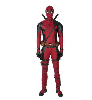 Deadpool1 Cosplay Costume Wade Wilson Jumpsuit Set Cosplay Deadpool Superhero Halloween Costume