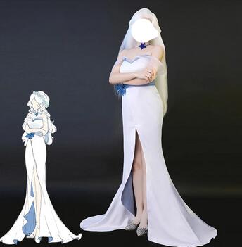 Game Sky Children of Light Cosplay Costume Sky: Light Awaits Princess Blue Bird Dress Halloween Carnival Uniforms Custom Made
