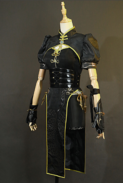 Viper Ning Cosplay Costume Game Naraka Bladepoint Cosplay HSIU Dragon Cheongsam Party Game Clothes Sexy Cheongsam Ning Hongye