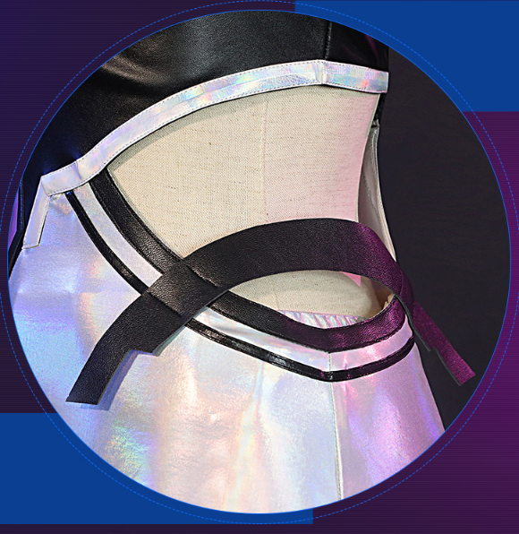 MsMay LOL Battle Bunny Miss Fortune Cosplay Costume Game LOL Cosplay Costume Sexy Women Dress Stocking Full Set New Skin