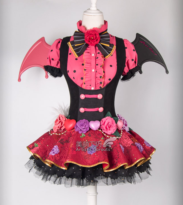 Love live!! cosplay Sonoda Umi cos Anime cartoon Halloween party female Little Devil awakening cosplay Witch costume