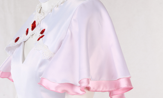 Anime Puella Magi Madoka Magica Madoka Kaname Goddess Cosplay Costume for Women Halloween Ubiform H