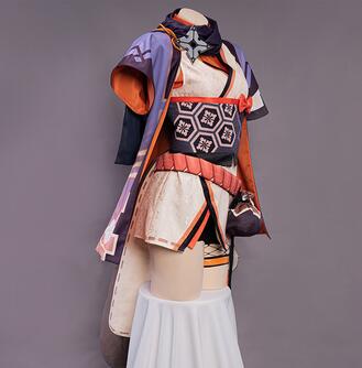 Game Genshin Impact Sayu Cosplay Costume Halloween Outfit Sweet Cute Uniform Dress Party Role Play