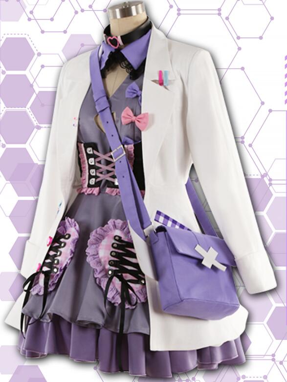 Vtuber Nijisanji Sukoya Kana Cosplay Costume Dailywear Uniform Halloween Carnival Party Outfit