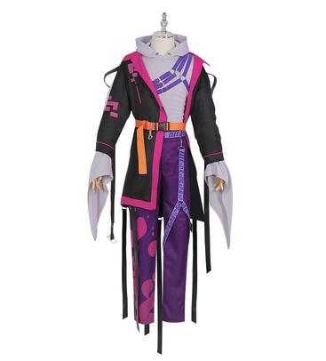Vtuber Nijisanji Uki Violeta Handsome Uniform Cosplay Costume Halloween Activity Party Role Play Outfit