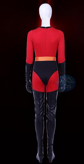 2018 New The Incredibles 2 Cosplay Elastigirl Helen Parr Costume Halloween Jumpsuits Mask Outfit