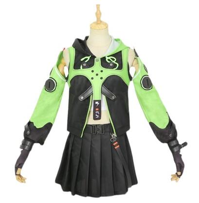 New Game Zenless Zone Zero Anby Demara Cosplay Costume Battle Suit Outfit Full Set Halloween Carnival Costumes for Fancy Party