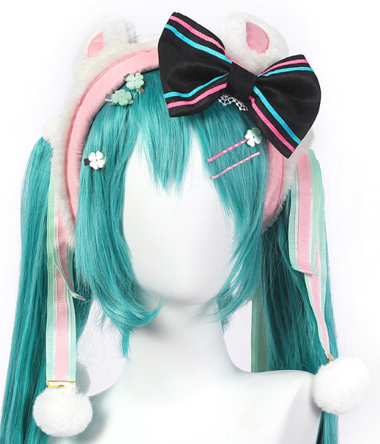 CoCos-S PER-SALE VOCALOID Miku Cosplay Anime Miku Cosplay Costume Lovely Maid Dress Uniform Cute Sexy Dress for girl woman Party