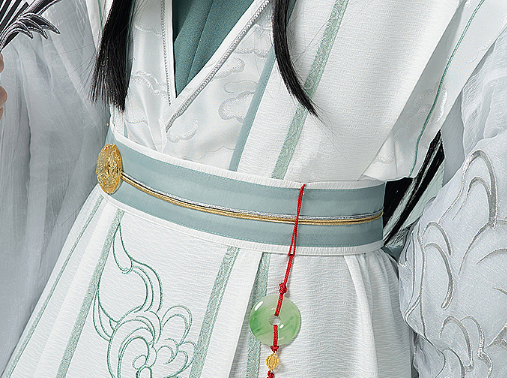 COS-HoHo Anime Heaven Official’s Blessing ShiQingXuan Tian Guan Ci Fu Handsome Ancient Uniform Cosplay Costume Men Party Suit