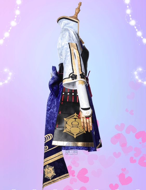 ROLECOS Genshin Impact Kamisato Ayaka Cosplay Costume Game Genshin Outfit Dress for Women Party Sexy Uniform Dress Full Set