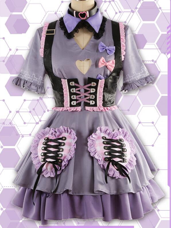 Vtuber Nijisanji Sukoya Kana Cosplay Costume Dailywear Uniform Halloween Carnival Party Outfit