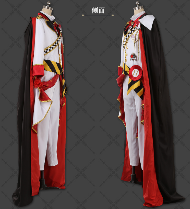 Game Twisted Wonderland Diasomni HEARTSLABYUL riddle ace trey deuce Cosplay Costume Red New Outfit