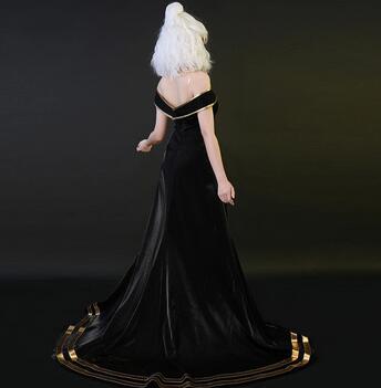 Game Sky Children of Light Cosplay Costume Sky: Light Awaits Magic Black Gold Dress Halloween Carnival Uniforms Custom Made