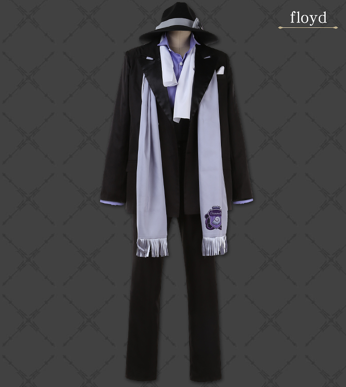 Game Twisted Wonderland OCTAVINELLE Azul Floyd Jade Cosplay Costume Halloween Christmas Fancy Party School Uniforms Custom Made