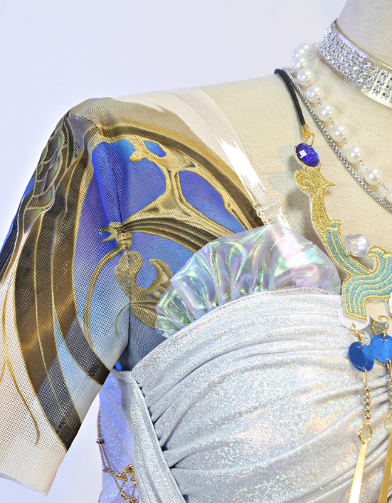 EIME Game Naraka: Bladepoint Cosplay Valda Cui Costume Cui Sanniang Cosplay Dress Party Suit Halloween Uniforms Custom Made