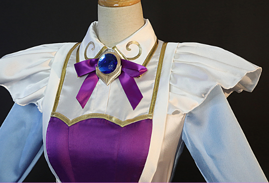 LOL Gwen Cosplay Costume Game Cafe Cuties Gwen Maid Cosplay Costume Maid Dress Lolita Dress for Women Girls