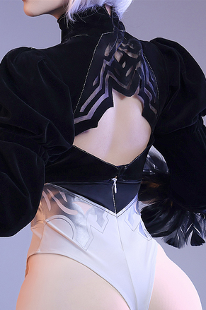Game Cosplay NieR:Automata 2B Cosplay YoRHa No. 2 Type B Costume Women Halloween Costume NieR Black Uniform