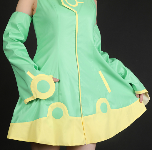 Lardoo Shugo Chara Cosplay Costume Anime Shugo Chara Cosplay Cute Frog Raincoat Dress