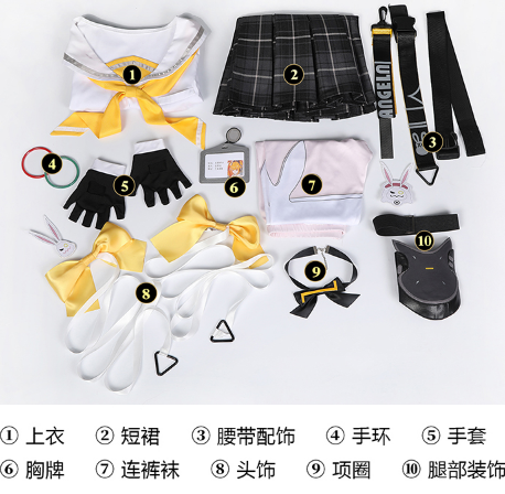 King Of Glory Cos Angela Adventures Comics Girls Games Anime Clothes Cute Sweet Jk Uniforms Daily Wear Women Event Party
