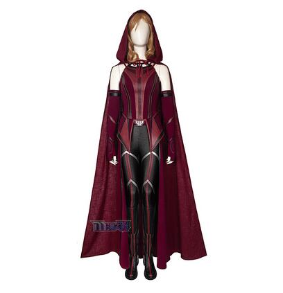 Scarlet Witch Cosplay Costume Wanda Vision Cosplay Costume Halloween Female Version Superhero Clothes