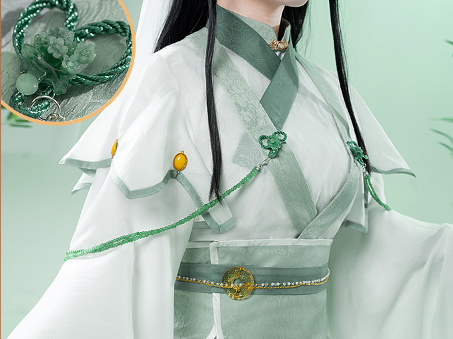 COS-HoHo Anime Heaven Official’s Blessing FengShiNvXiang Tian Guan Ci Fu Classically Elegant Uniform Cosplay Costume Women Suit